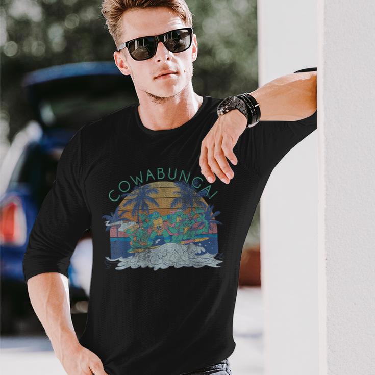 ティーンエイジ・ミュータント・ニンジャ・タートルズ ヴィンテージ Cowabunga 長袖Tシャツ 彼への贈り物