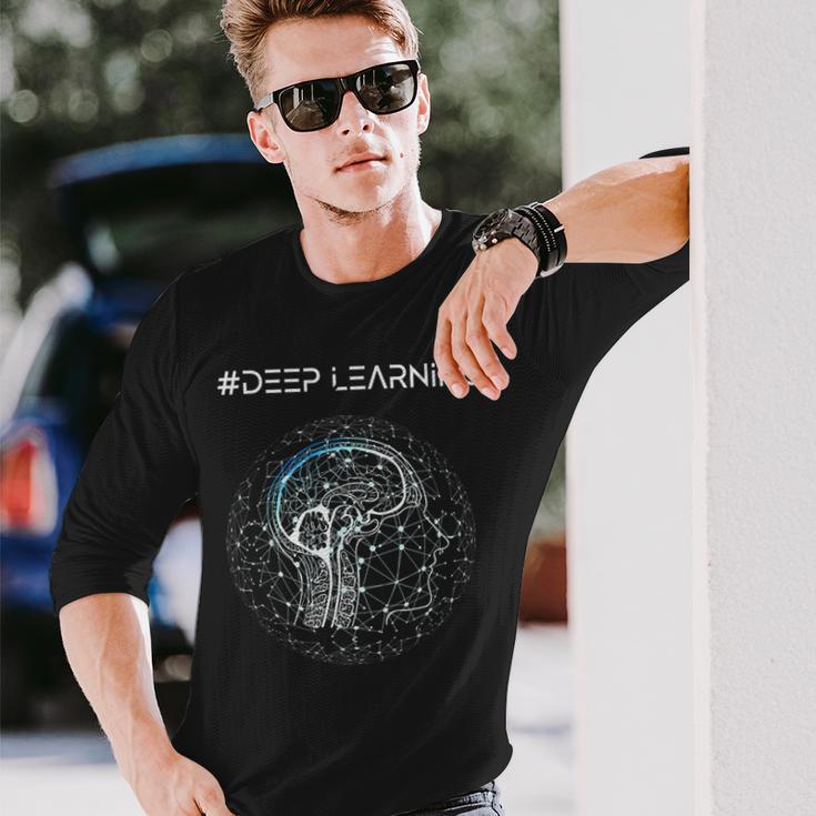 ディープラーニング データサイエンス 機械学習 Ai 長袖Tシャツ 彼への贈り物