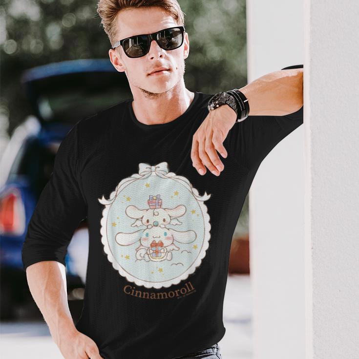 デザイン シナモロール エンジェル 長袖Tシャツ 彼への贈り物