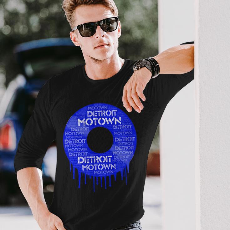 デトロイトモータウンレコードtシャツ モータウンレコードtシャツ 長袖Tシャツ 彼への贈り物