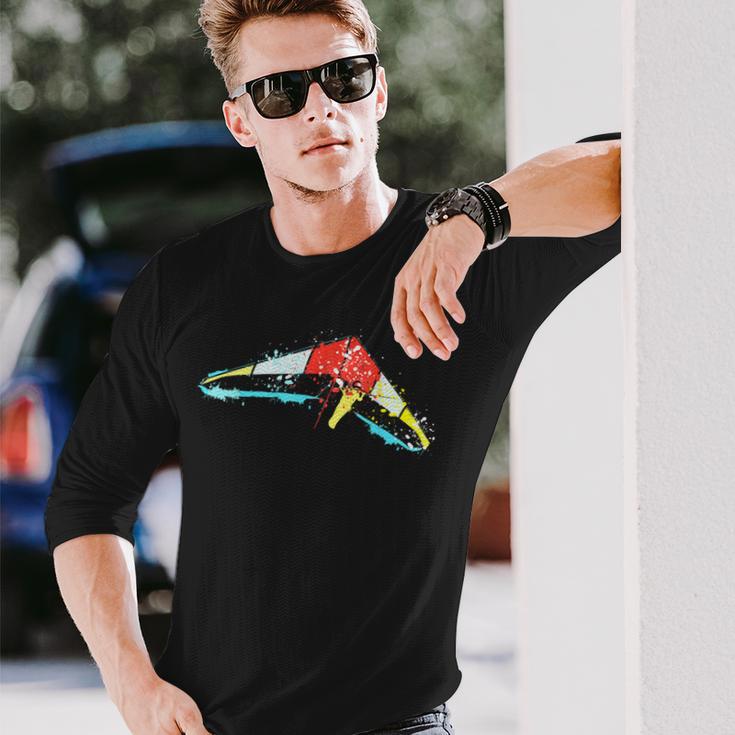 ハング グライダー デルタ グライダー グライダー ハング グライダー 長袖Tシャツ 彼への贈り物