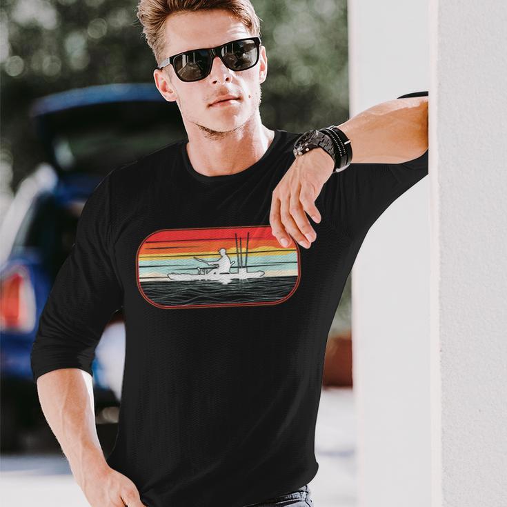 フィッシングカヤック 足漕ぎ カヤック フィッシャーマン 長袖Tシャツ 彼への贈り物