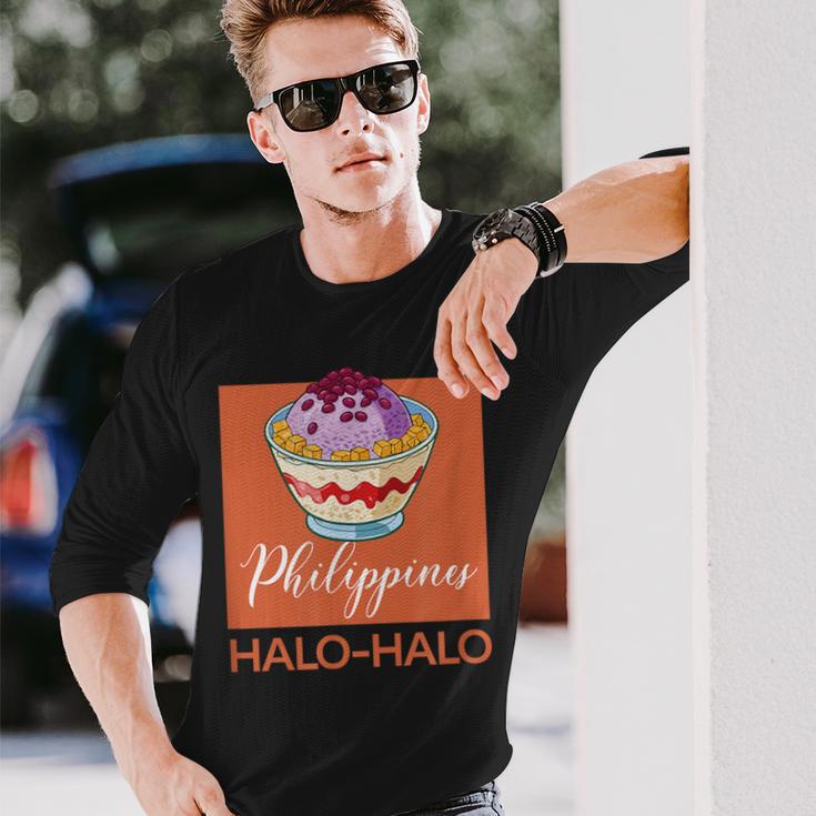 フィリピン料理 アジア ホビーシェフ ハロハロ 長袖Tシャツ 彼への贈り物