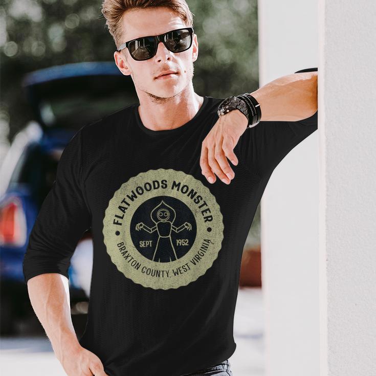フラットウッズ モンスター 1952年9月 ウェストバージニア州民間伝承 Ufo 長袖Tシャツ 彼への贈り物