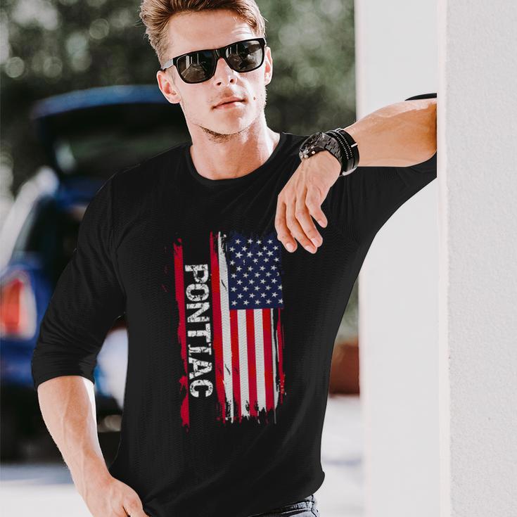 ポンティアック シティ 長袖Tシャツ 彼への贈り物