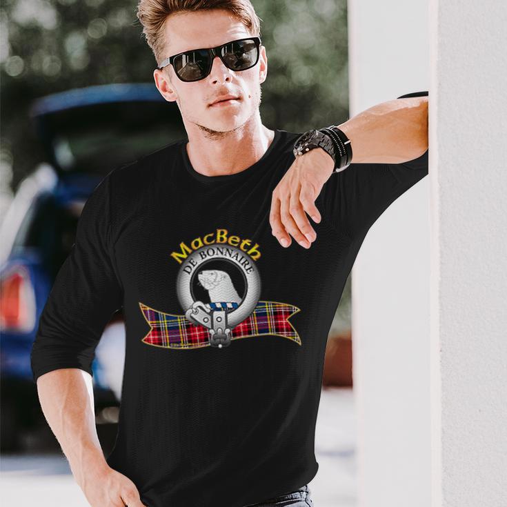マクベス・クラン 長袖Tシャツ 彼への贈り物