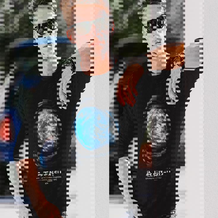 ミッション・トゥ・ザ・ムーン 2026 宇宙飛行士 アルテミス ロケット アルテミス2 長袖Tシャツ 彼への贈り物