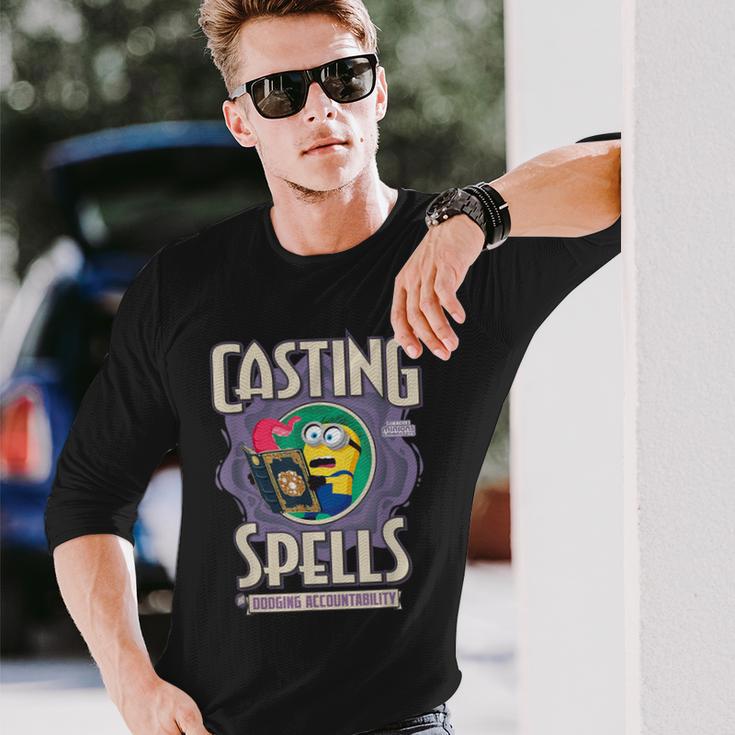 ミニオンズ＆モンスターズ Castingpells 長袖Tシャツ 彼への贈り物