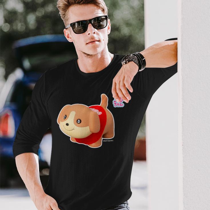 メルちゃんのペット いぬのポコちゃん Bigプリント 長袖Tシャツ 彼への贈り物