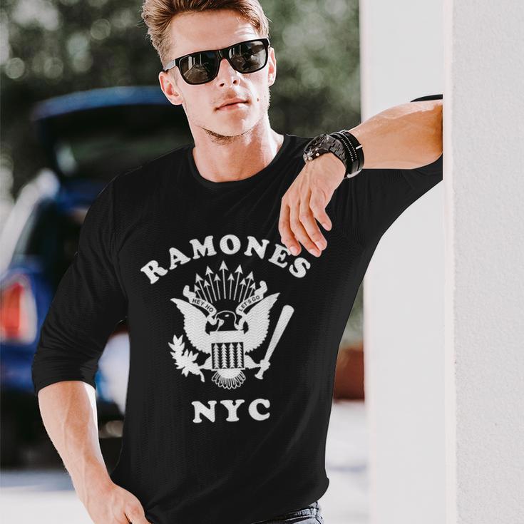 ラモーンズ Nyc 長袖Tシャツ 彼への贈り物