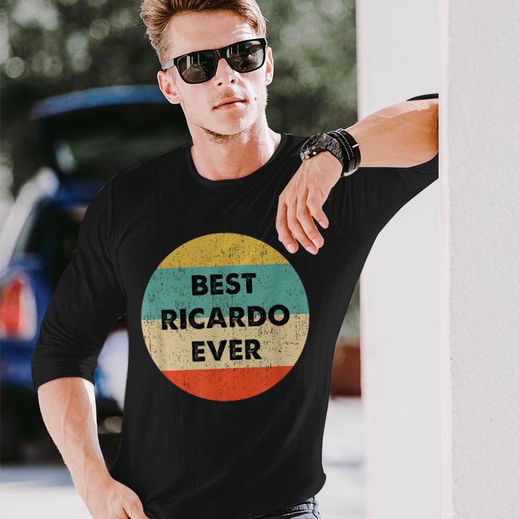 リカルド名 長袖Tシャツ 彼への贈り物