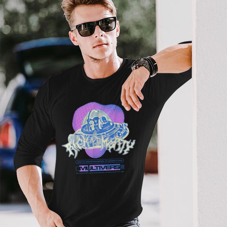 リック・アンド・モーティ マーチ マルチバース・マッドネス 長袖Tシャツ 彼への贈り物