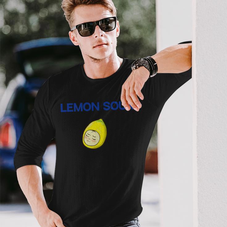 レモンサワーの可愛いおもしろtシャツ 長袖Tシャツ 彼への贈り物