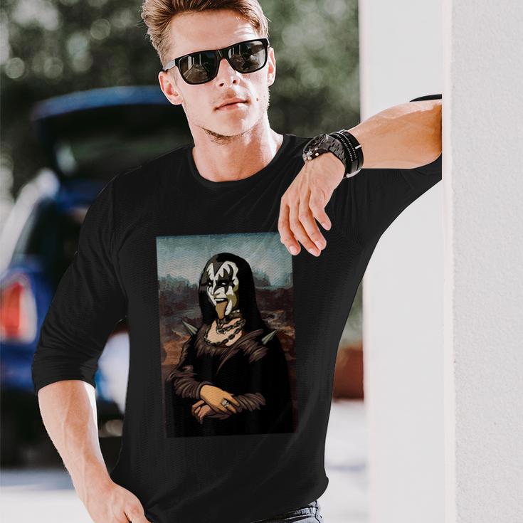 ロックンロールバンド レイジーハロウィンコスチューム ロッカー音楽愛好家 長袖Tシャツ 彼への贈り物