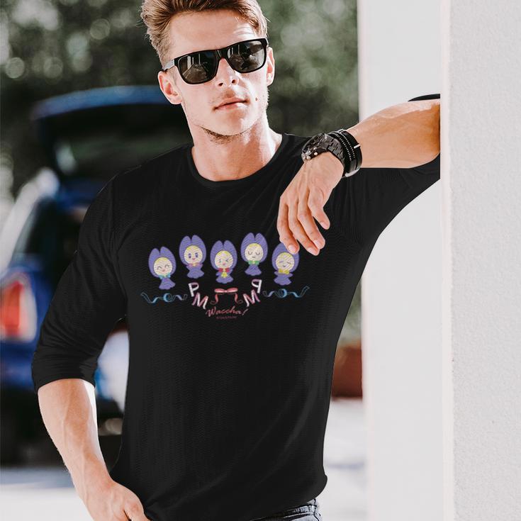 ワッチャプリマジ！ デザインk 長袖Tシャツ 彼への贈り物