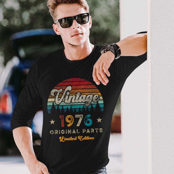 ヴィンテージ 1976 バースデー 50年限定品 長袖Tシャツ 彼への贈り物