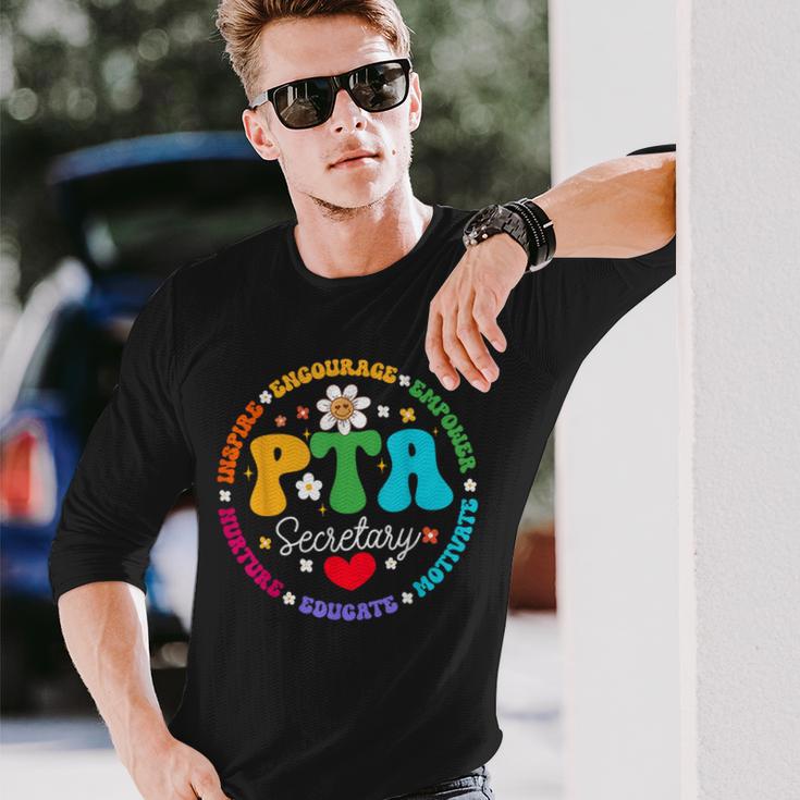 保護者教員会 チームサポーター Pta秘書 長袖Tシャツ 彼への贈り物