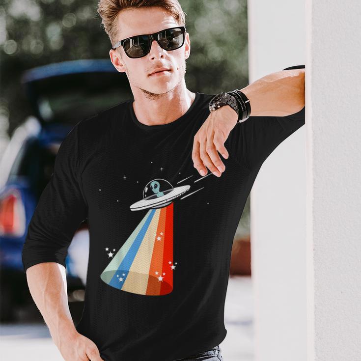宇宙人誘引ufo 地球外飛行スペース エイリアン 長袖Tシャツ 彼への贈り物