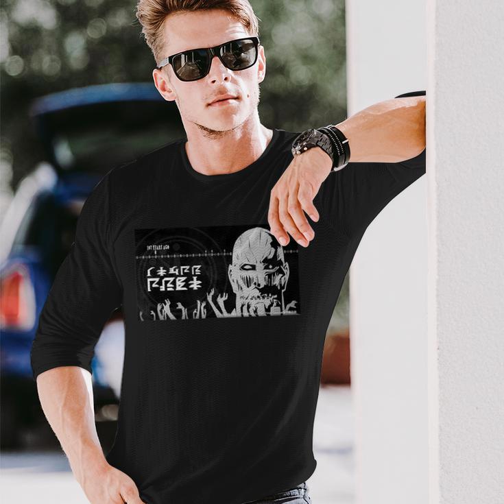 巨人＆パラディ文字 長袖Tシャツ 彼への贈り物
