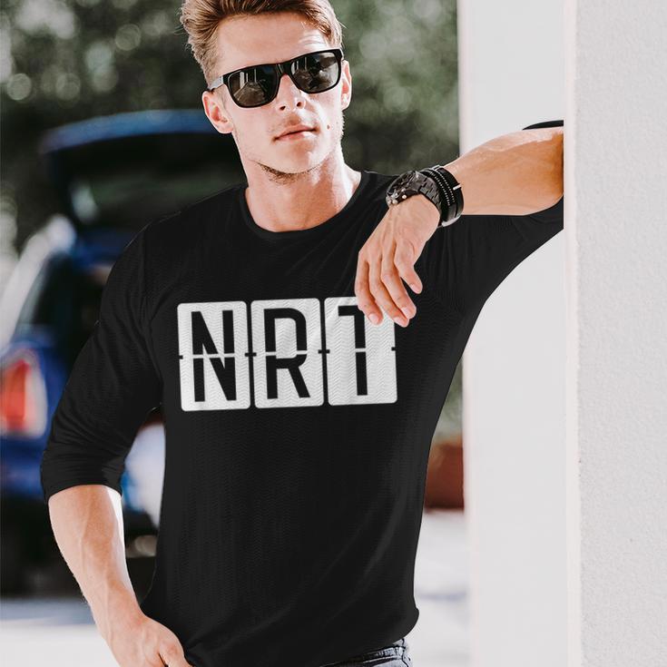 成田国際空港 東京都 Nrt 長袖Tシャツ 彼への贈り物
