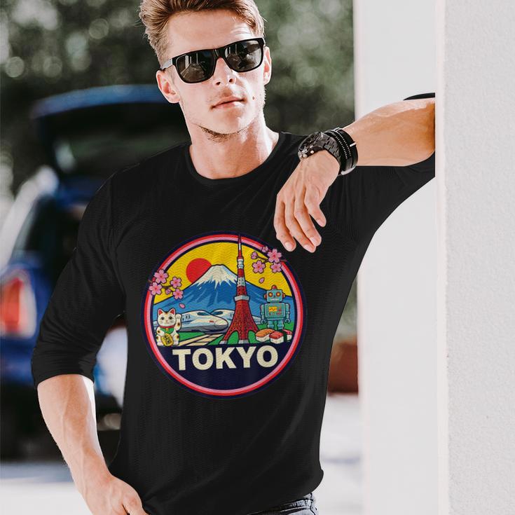 東京 日本旅行 お土産 都市 ギフト 長袖Tシャツ 彼への贈り物