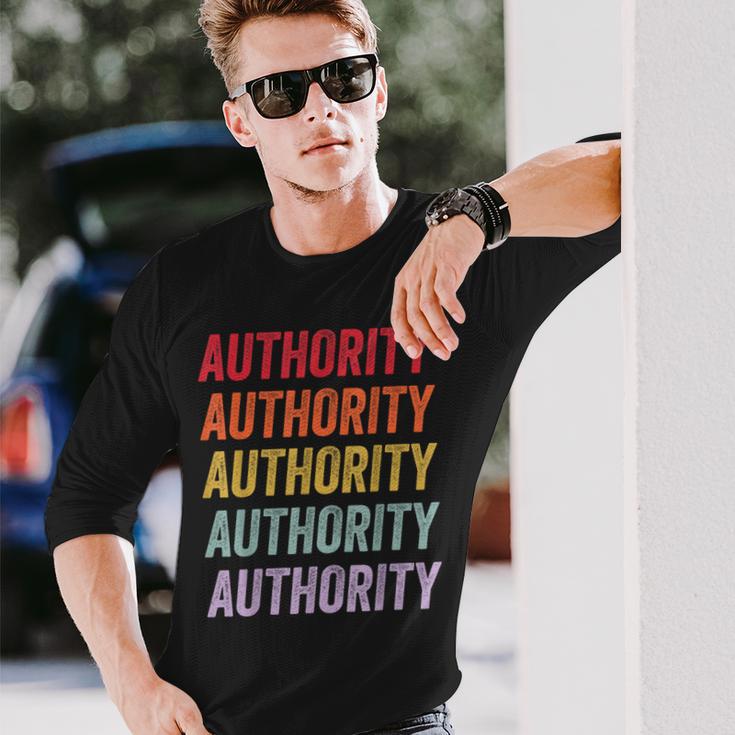 権限 長袖Tシャツ 彼への贈り物