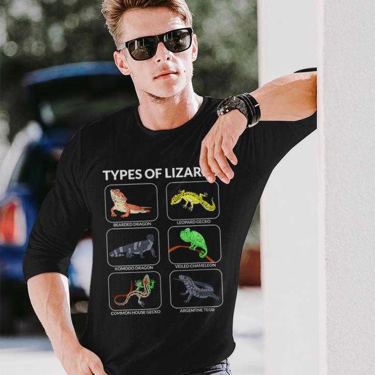爬虫類愛好家 トカゲ 長袖Tシャツ 彼への贈り物