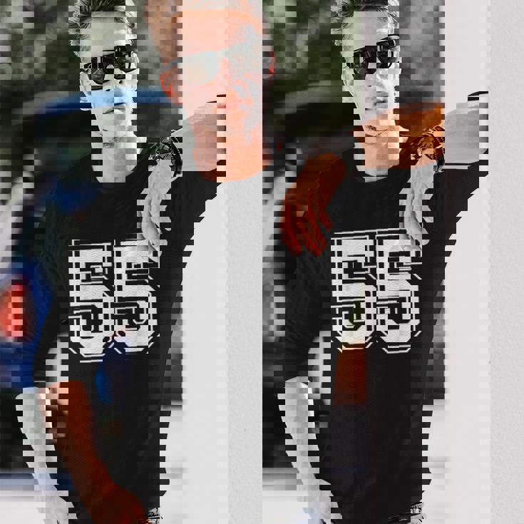 番号55 長袖Tシャツ 彼への贈り物