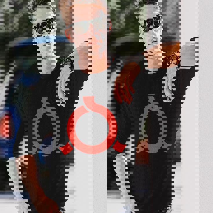 福島県旗 本州 日本 シンボル エンブレム 長袖Tシャツ 彼への贈り物