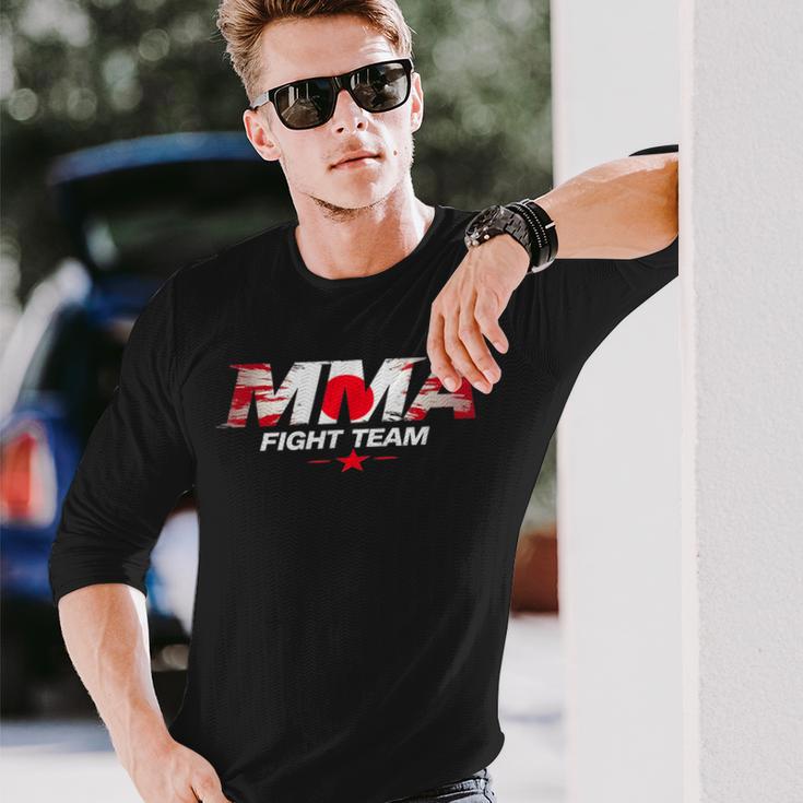 総合格闘技ファイトチーム 長袖Tシャツ 彼への贈り物