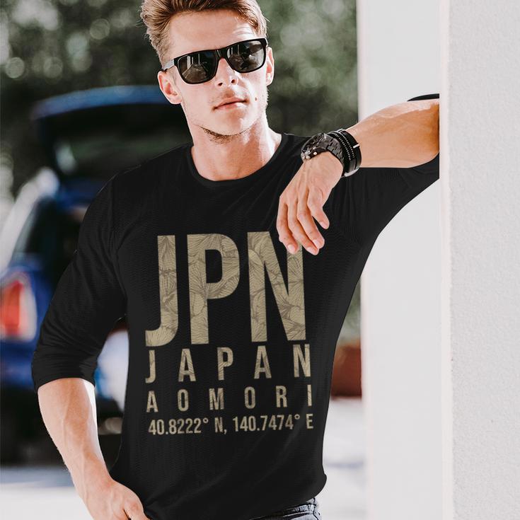 青森 日本 長袖Tシャツ 彼への贈り物