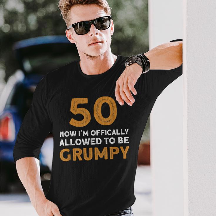 面白い50歳の誕生日プレゼント-50歳の誕生日 長袖Tシャツ 彼への贈り物