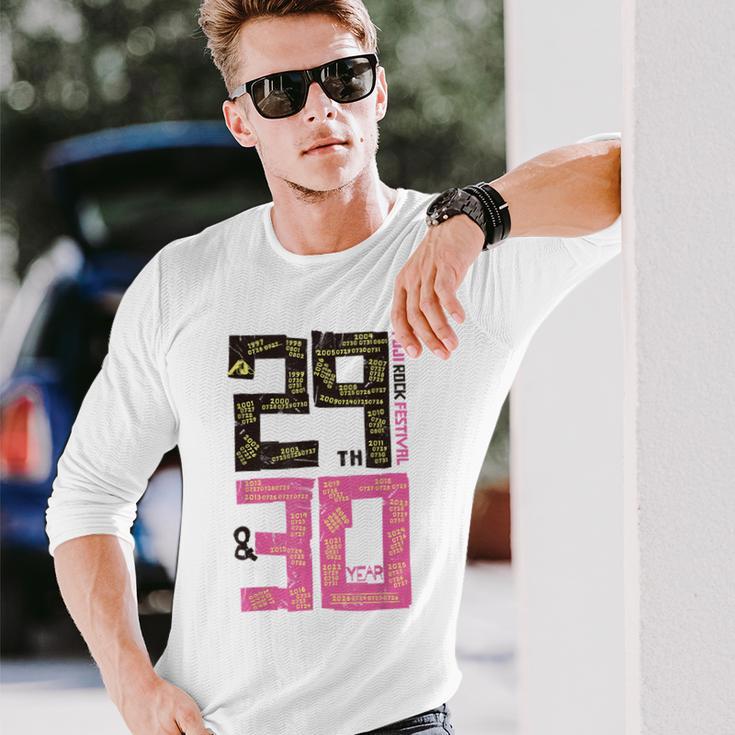 Fuji Rock 2026 29Th & 30Year Amazon Limited Yellow 長袖Tシャツ 彼への贈り物