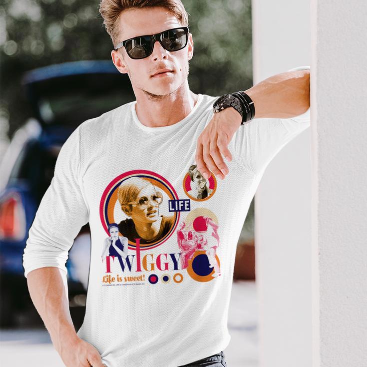 Life Picture Collection _ ツイッギー3 長袖Tシャツ 彼への贈り物