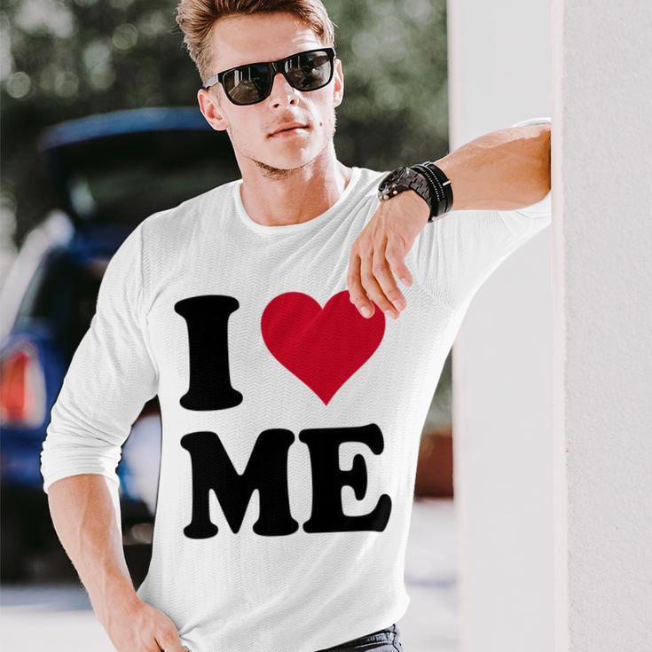 I Love Me 長袖tシャツ 長袖Tシャツ 彼への贈り物