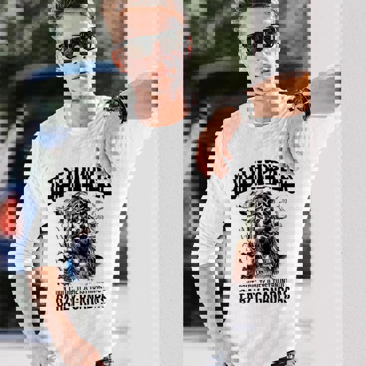 Old Hippies Don't Die They Turn Into Crazy Grandpas 長袖Tシャツ 彼への贈り物