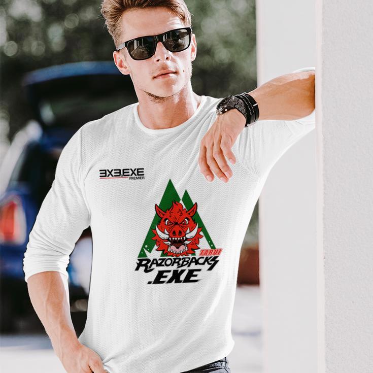 Tarui RazorbacksExe_7_西村晴人 長袖Tシャツ 彼への贈り物