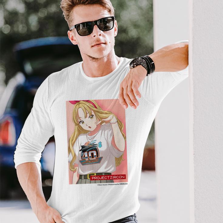 【Project Zircon×Fcグラディウス40th】ネオン（By淺野のん）「Fcグラディウス40th」 長袖Tシャツ 彼への贈り物