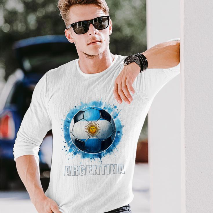 アルゼンチン ボールシャツ アルゼンチン プレーヤー ボーイズ アルゼンチン 長袖Tシャツ 彼への贈り物