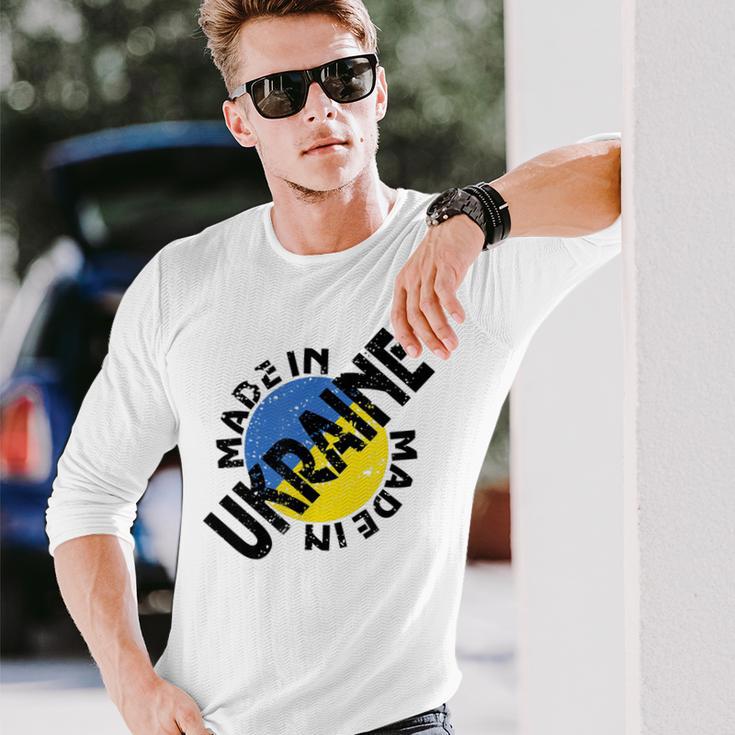 ウクライナ製 ウクライナの強いビシバンカ。 長袖Tシャツ 彼への贈り物