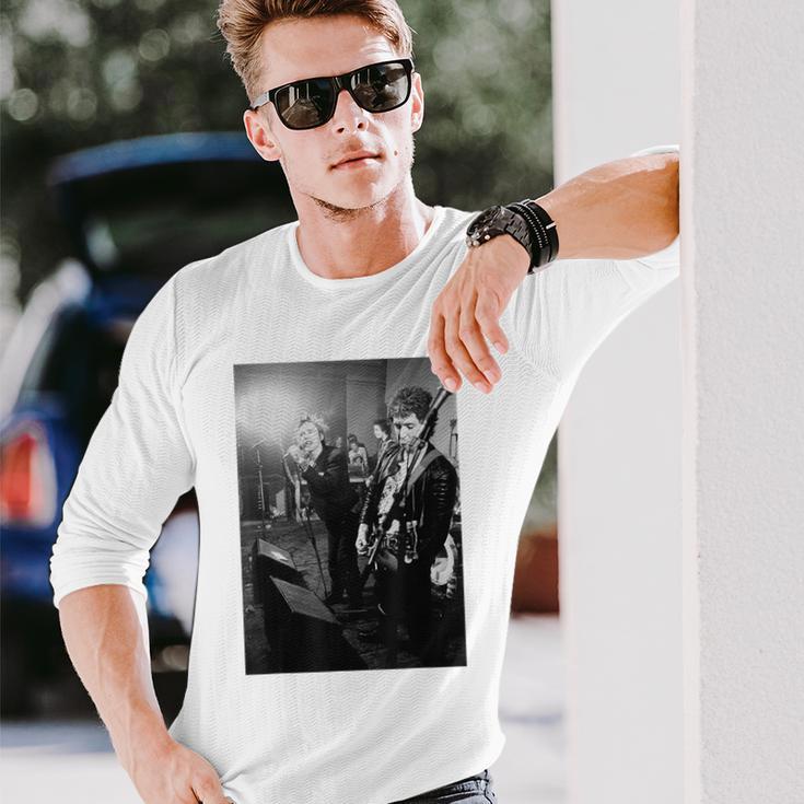 セックスピストルズ ジョニー・ロッテン・シド ヴィシャス・スティーブ・ジョーンズ 1977 長袖Tシャツ 彼への贈り物