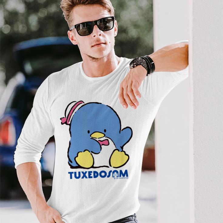 タキシードサム おすわり ダークカラー 長袖Tシャツ 彼への贈り物