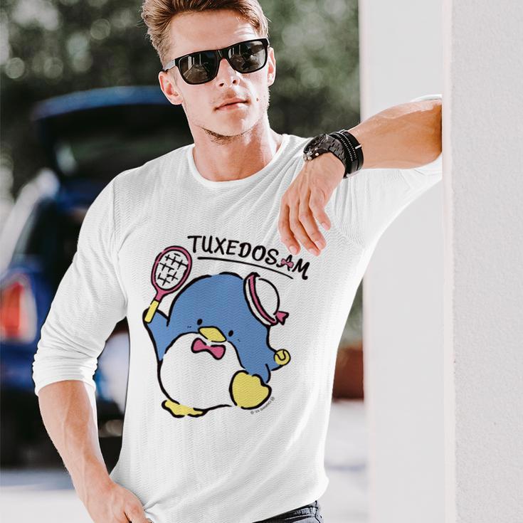 タキシードサム テニス 長袖tシャツ 長袖Tシャツ 彼への贈り物