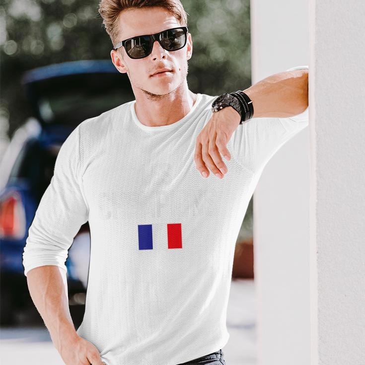 フランス 2018 フットボール サッカー ワールドチャンピオン 長袖Tシャツ 彼への贈り物