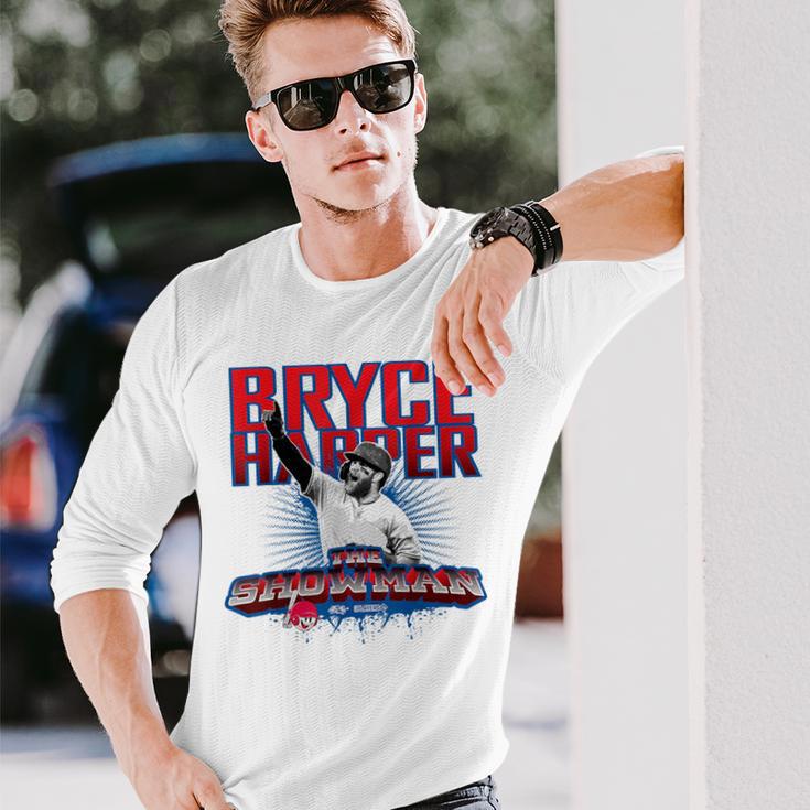 ブライス・ハーパー フィラデルフィア 野球 スケット Mlb選手 1個 長袖Tシャツ 彼への贈り物