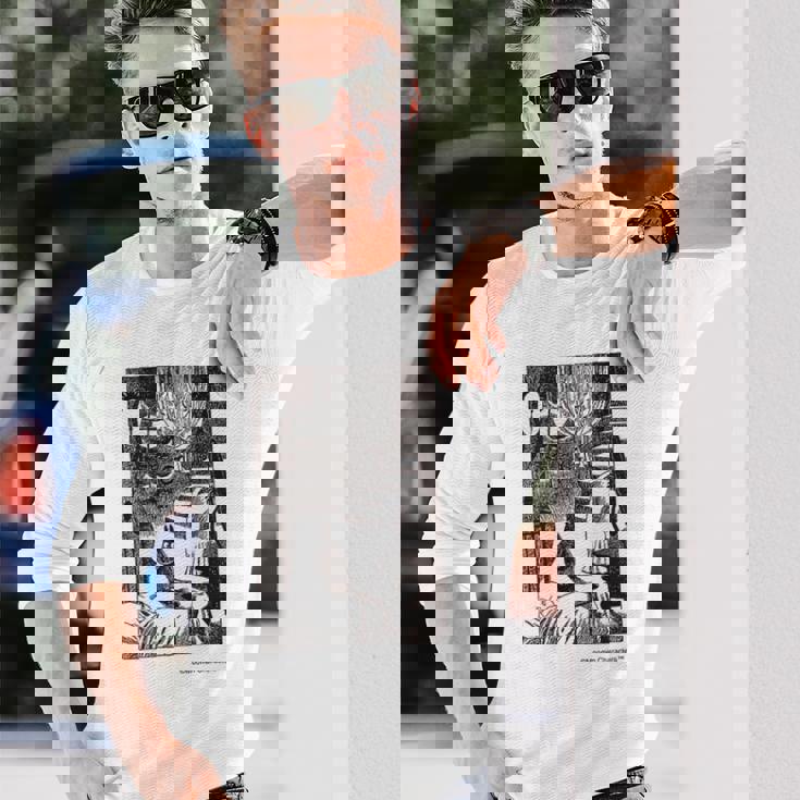 ムーミン 真夜中に起きる ムーミン谷の冬 長袖Tシャツ 彼への贈り物