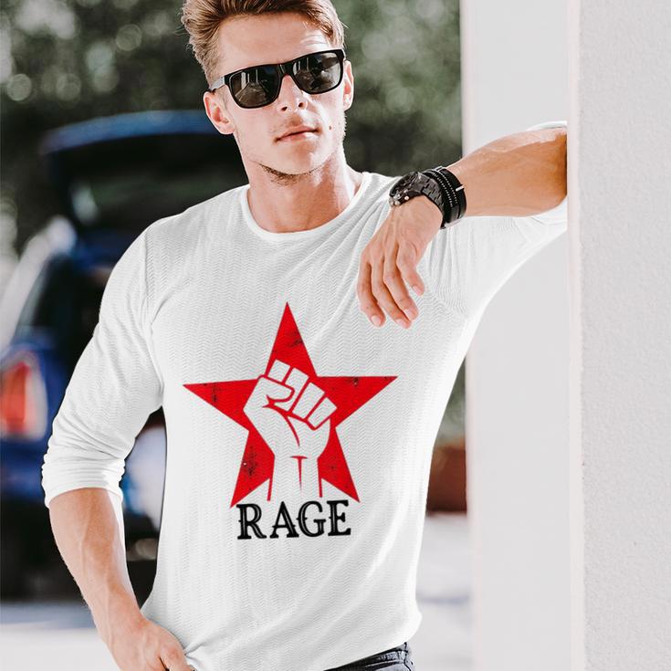 レイジ・アゲインスト・ザ・ミュージック ヴィンテージ クラシック マシンスタイル 長袖Tシャツ 彼への贈り物
