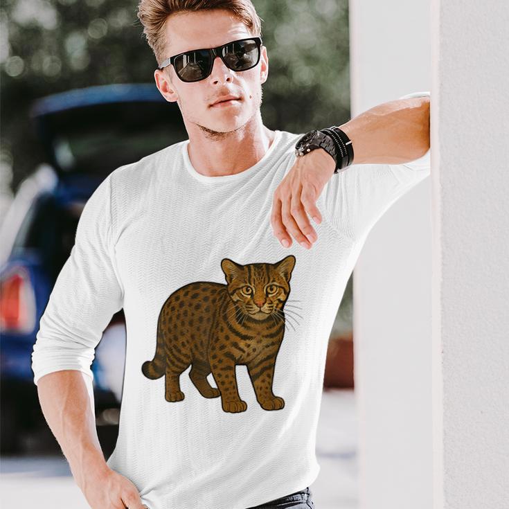 西表山猫 沖縄 日本 カタカナ 長袖Tシャツ 彼への贈り物