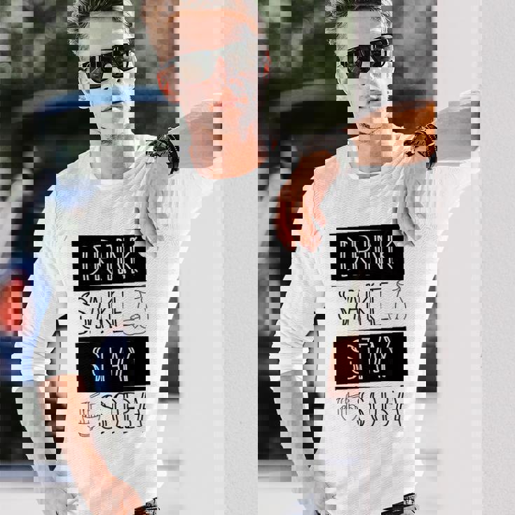 酒飲みそばそば Drinkake Andtayoba 長袖Tシャツ 彼への贈り物