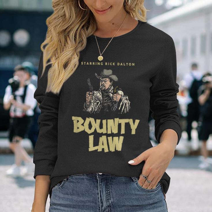 Bounty Law レトロ リック・ダルトン 長袖Tシャツ 彼女への贈り物